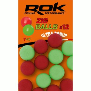 14 ZIG BALL #12 - RED+GREEN