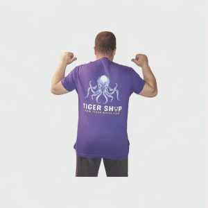 T-shirt "TIGER SHOP" violet