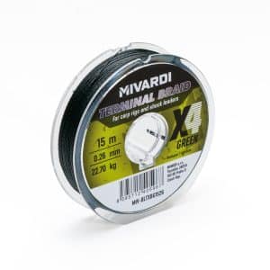 Tresse X4 braid verte 15m