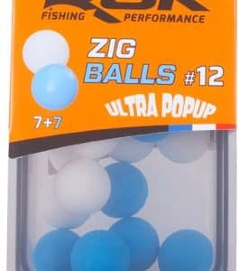 14 ZIG BALL #12 - WHITE+BLUE