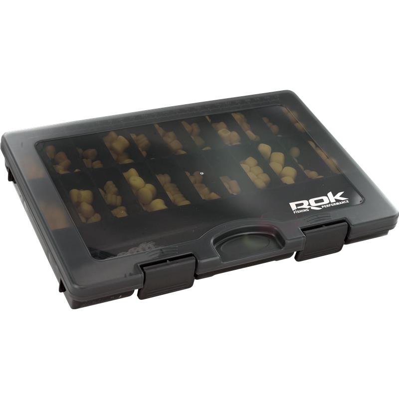 BOITE PLATE 27x17x3cm - noire&smoke black 362